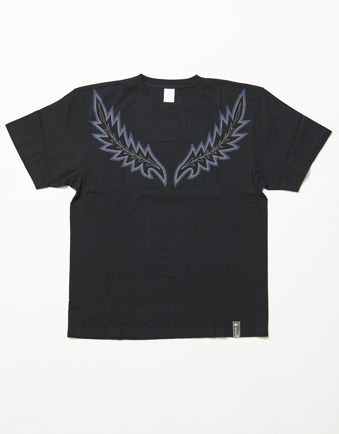 “Feather” Print S/S T-Shirt with Bandanna