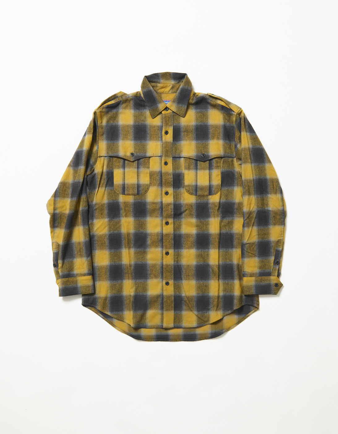 Epaulettes Ombre Check Shirts