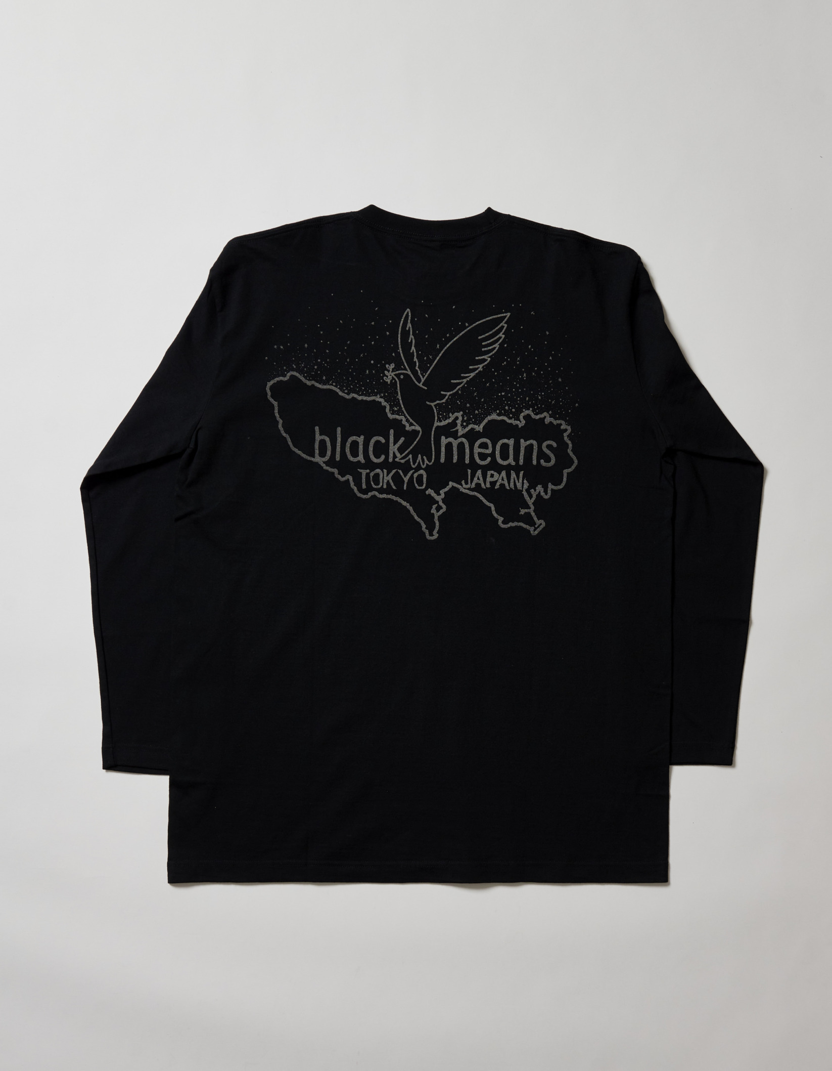 Doves and Starry Sky　L/S Tshirts