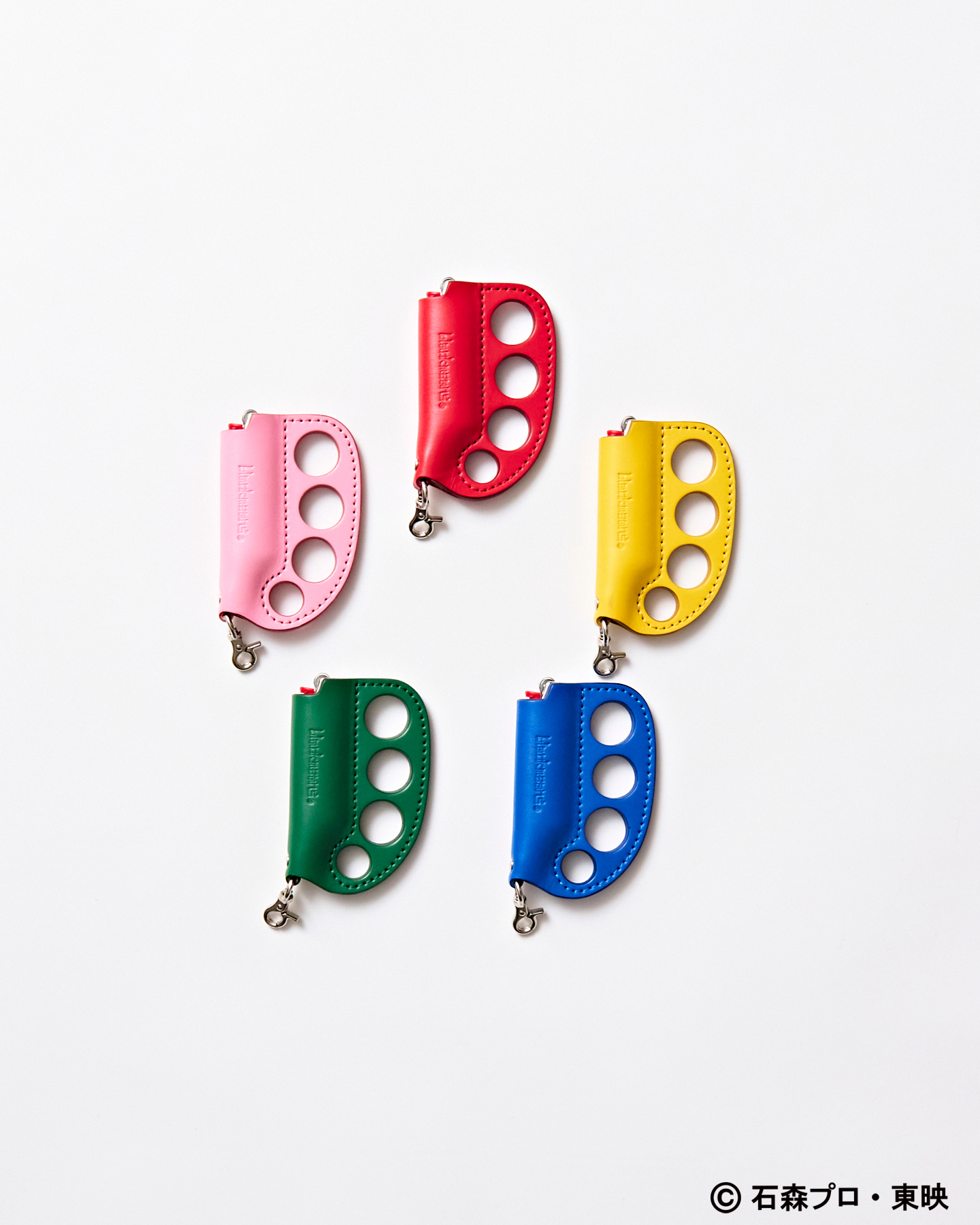 “GORENGER” Leather Knuckle Lighter Case 5 COLORS