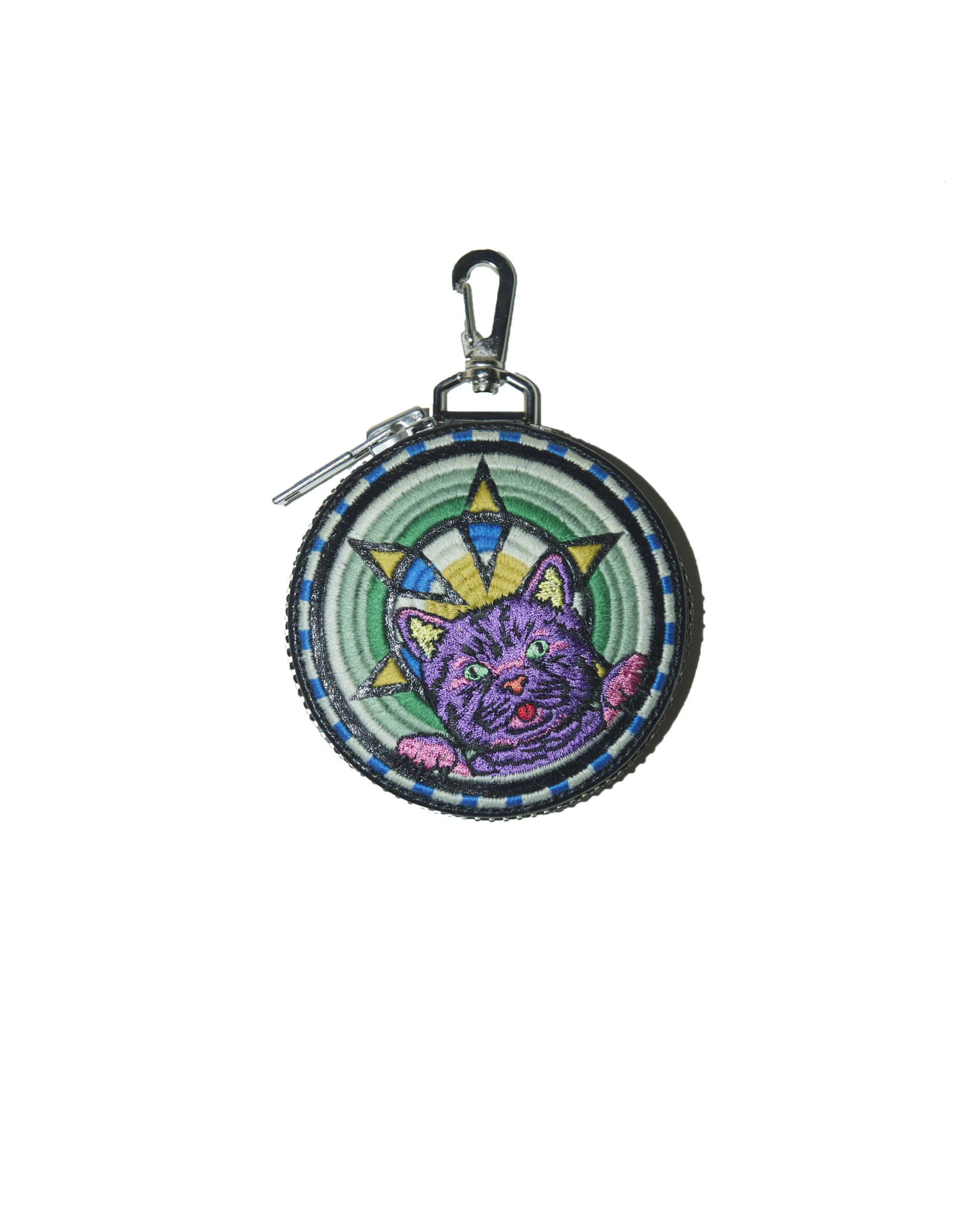 Circled Pouch w/ Koichiro Takagi Embroidery Detail (EC limited)