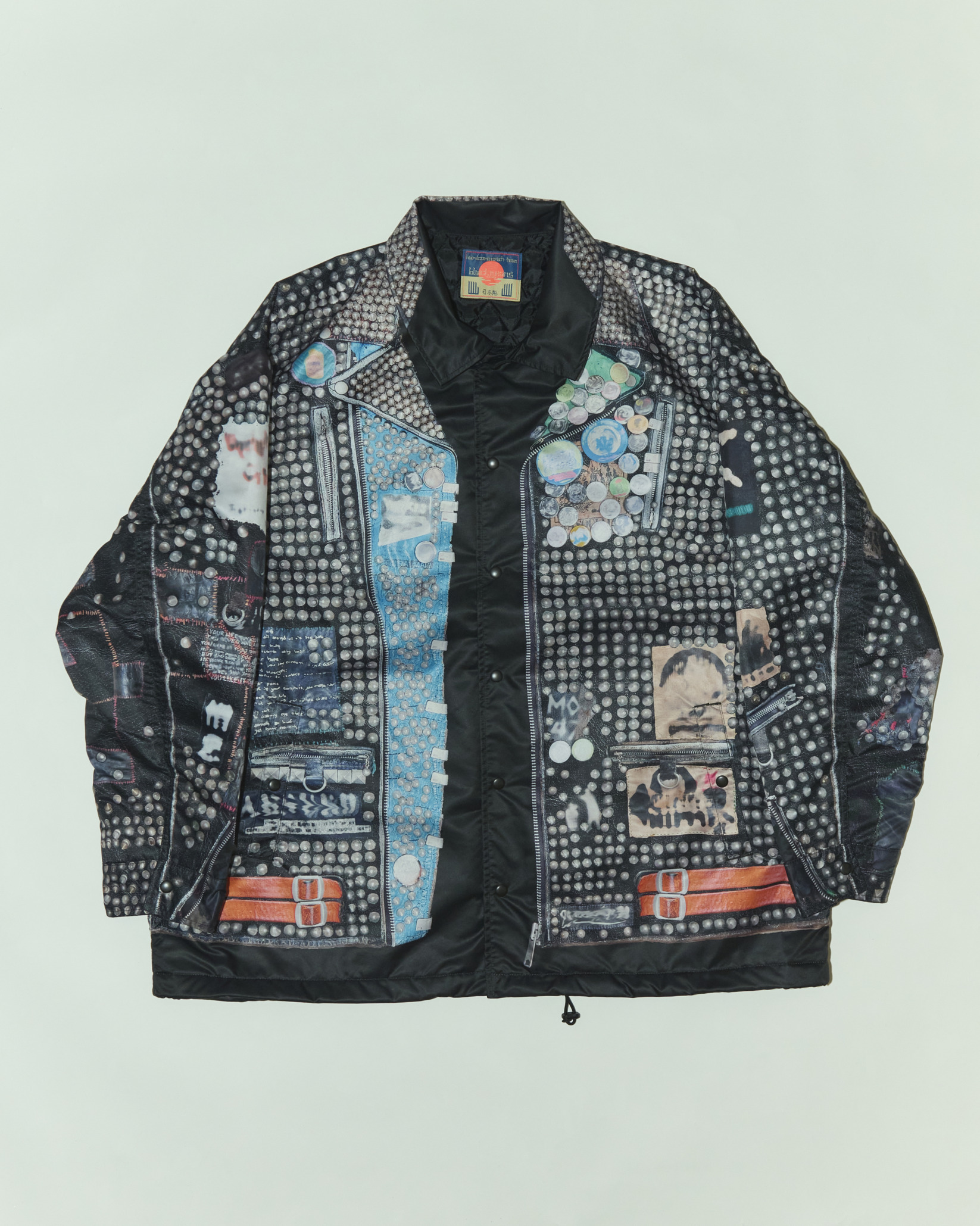 “SHIGA Jumper” Print Coach Jacket