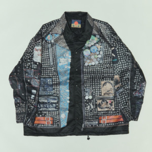 "SHIGA Jumper" Print Coach Jacket