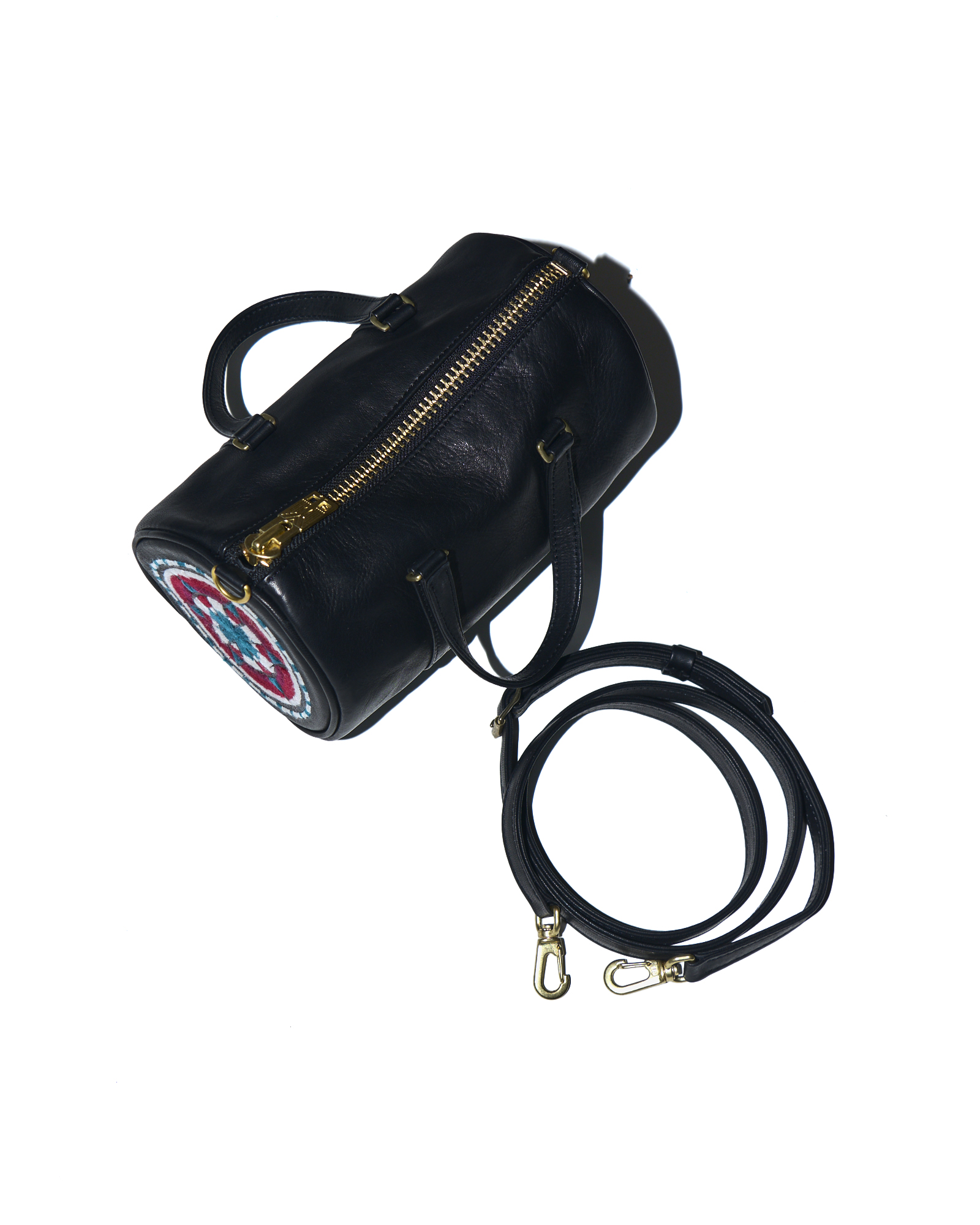 945-AC329-1 Mini Boston Bag with Strap
