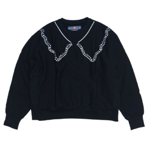 945-TT112-1 GIRLS COLLAR Sweatshirt